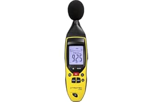 Trotec SL400 Sound Level Meter with Data Logger Function (up to 32,700 Measurements) with USB Connection and 3.5 mm Jack Socket/Incl. Calibration Certificate, Mini Tripod and Carry case