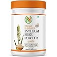 Nature Vit Orange Flavour Psyllium Husk Powder, 100G | Isabgol | Effective For Constipation, Ayurvedic Formula, Non-Habit Forming, High Effervescence
