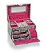 Produktbild Juwelendieb Schmuckkästchen Amélie XXL Grau/Pink