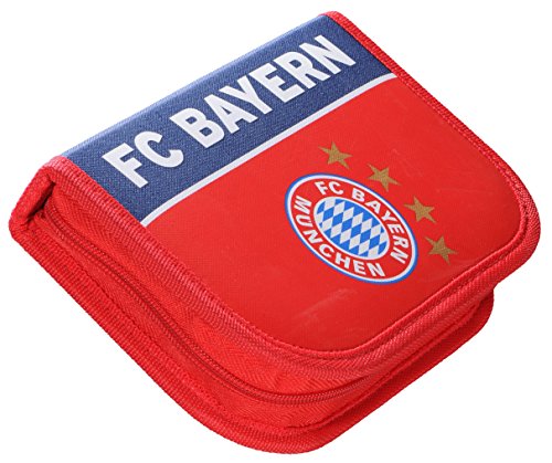 Preisvergleich Produktbild FC Bayern München Federmäppchen, Schuletui, Federtasche, Federmappe FCB plus gratis Aufkleber forever München