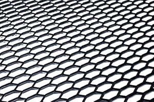 GOINGFAST Malla Rejilla Universal Sport Racing para Parrilla Parachoques ABS 90x40 Modificable