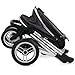 BabyStyle - Oyster MAX2 - Black - Including Second Seat and Carrycot