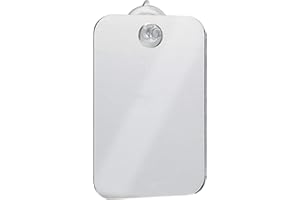 FITN BEAU Shower Shave Makeup Mirror Fog-Free Travel Mirror for Shaving Fogless Bathroom Mirror Anit-Fog Shave Mirror Fog-Free Wall Hanging Mirror Bathroom Mirrors