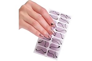 LAMALA Gel semi indurito unghie Art Sliders Manicure Decor UV LED lampada semi indurito gel design decalcomanie per unghie moda adesivo per unghie strisce smalto unghie adesivi per unghie adesivi per unghie