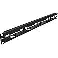 UCTRONICS 1U Rack for Raspberry Pi, 19" Rackmount Supports 1-4 Units of All Raspberry Pi B/B+ Models