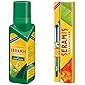 Seramis Flüssiger Pflanzendünger mit Dosierhilfe für alle Grünpflanzen, Vitalnahrung, 200 ml, Grün & Gießanzeiger für…
