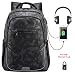 Produktbild Laptop Rucksack Herren 15,6 Zoll Notebook Tasche Wasserdicht Damen Schulrucksack mit USB Ladeanschluss Business Travelite Daypack für Schule Universität
