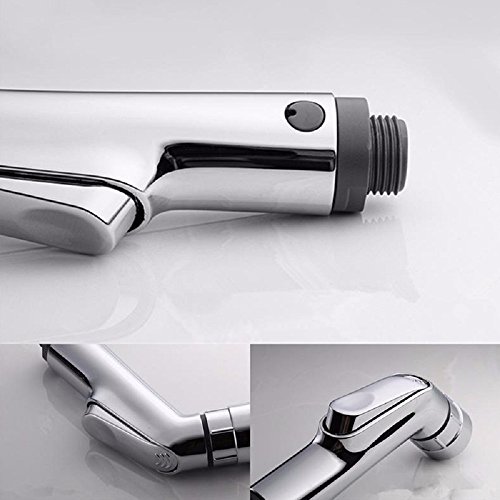Handbrause – handbrause fur wc und toiletts – Handbrause Dusche bidet sprayer set – Duschkopf – Doppel Düsen „Soft oder Tonic“ – fur hygiene – ABS – Chrome – Taharet – Taharat - 5