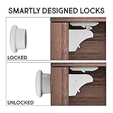 Matana Kindersicherheit Magnetschloss Sicherheitsschloss für Schränke und Schubladen, Babysicher Schrankschloss (Magic Lock) - 5