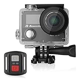 Powerextra Camera Sport 4K Caméra d’Action Ultra HD Caméscope Casque Imperméable