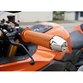 Motosiklet doğal deri elcik, gidon elcik,motosiklet deri aksesuar,Motorcycle Hand grip covers Natural Leather, leather access