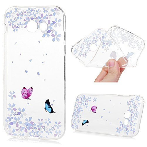 3X Funda Silicona para Samsung Galaxy A5 2017  Gel TPU Ultra Slim - Mavis s Diary Suave Cover Carcasa Case Bumpara Shock-Absorci  n y Anti-Ara  azos - Funda Hecho para Samsung Galaxy A5 2017