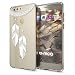 Produktbild Huawei Honor 8 Hülle Handyhülle von NALIA, Slim Silikon Motiv Case Cover Crystal Schutzhülle Dünn Durchsichtig, Etui Handy-Tasche Backcover Transparent Bumper für Honor8, Designs:Chain Feathers