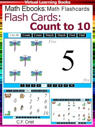 Flash Cards: Count to 10 (Math Flashcards) (Math Ebooks: Number Flash