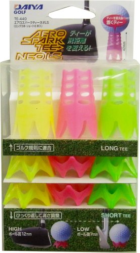 Daiya Aero Spark Tee Neo LS TE-440 Yellow Pink Green