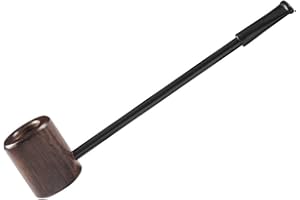 DKE&YMQ Pipa Da Fumo, Classica Pipa In Legno Di Sandalo Rosso Staccabile Popeye A Manico Lungo, Utilizzata Per Regali Del Padre/Regali Del Fidanzato/Regali Del Marito/Collezione