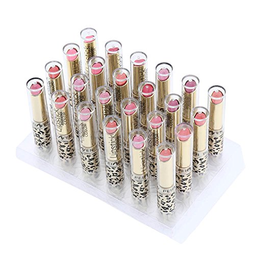 Anself 24St Wasserdichte Lippenstifte Befeuchtende Lipglosse in Leopard mit 12 Farben - 2
