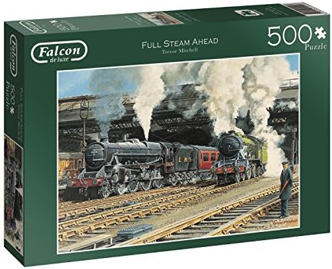 Falcon de luxe "Full Steam Ahead" Jigsaw Puzzle (500-Piece)