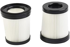 LVYXON 2 Stück Filter Ersatz für Lubluelu 202 schnurlosen Staubsauger für Oraimo OSV-102 waschbar und wiederverwendbar