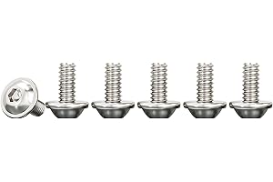Drenky Vis à Tête Cylindrique à Six Pans Creux, M3x10mm Boulon à Hexagonale Acier Inoxydable A2 V2A à Métaux pour Les Connexions Mécaniques, 50 Pièces