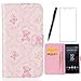 Price comparison product image Sony Xperia Z5 Case-Lotuslnn Leather Case Sony Xperia Z5 Cases and Covers Flip Style for Sony Xperia Z5-(magnetic closure Case + Stylus Pen + Tempered Glass Screen Protector)