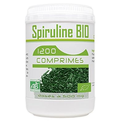 Gph diffusion Spiruline Bio AB 500mg - 1200 comprimés