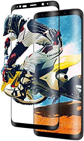 Charisor Galaxy S8 Screen protector, S8 Privacy Tempered Glass Anti-Spy [3D Curved][Case Friendly] [9H Hardness ] Screen Protector Shield For Samsung Galaxy S8 (HD)