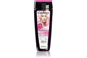 Cameleo - Tónico para el cabello con agua de rosas, sin tonos amarillos, tinte semi permanente para el cabello rubio y gris - Sin parabenos
