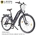 Produktbild NCM Milano 28" Zoll Elektrofahrrad Herren/Damen Unisex Pedelec,E-Bike,Trekking Rad, 36V 250W 14Ah Lithium-Ionen-Akku mit PANASONIC Zellen, matt schwarz