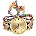 Produktbild IMJONO Van Native handgefertigt Vintage Quarz Damenuhr Dreamcatcher Freundschaft Uhren D