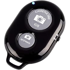 Sounce Shutter Remote Control with Bluetooth Wireless Technology - Create Amazing Photos and Videos Hands-Free - Works with M