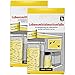 Produktbild com-four® 4X Lebensmittelmottenfalle, zur Bekämpfung von Lebensmittelmotten und deren Larven (04 Stück - Lebensmittelmottenfalle)