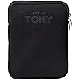 Uncle Tony Travel & Toiletry Pouch for Unisex | Toiletries Shaving Kit & Cosmetics Zippered Bag | Accessories & Organizer Travel Rugged Pouch | Color Black