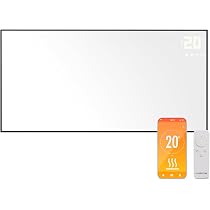 Produktbild von Klarstein Bornholm Curved Infrarotheizung Konvektorheizung - Classic, Ambient, Smart Home App (2000 Watt) Kaufen » Radiator Heizung Shop
