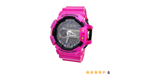 Buy Casio G-Shock Black Dial Resin Quartz Men's Watch GBA400-4C at Amazon.in