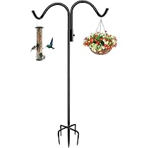 Lot De 2 Crochets De Clôture Extensibles 78.7 Cm - Pour Mangeoire Oiseaux, Jardinières, Support Réglable 360° - 4