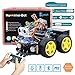 Price comparison product image Keywish Smart Robot Car Kit for Arduino Hummer-Bot V2.0 DIY Learning Kit, 4WD Remote Control Car with UNO R3,Tutorial,Bluetooth Modules,Line Tracking,Ultrasonic Sensors Gift Kid