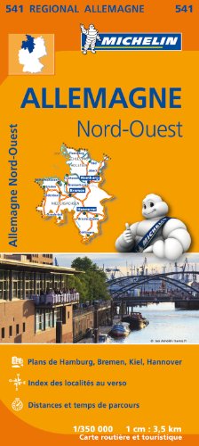 Download Carte Allemagne Nord-Ouest Michelin