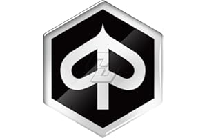 XENITE Étui à Autocollants de Moto 3D for Piaggio Beverly Fly Liberty MP3 X7 X8 X10 PK PX ET2 ET4 Logo emblème (Size : W41)