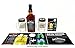 Produktbild Jack Daniels Whiskey 1l (40% Vol) + 2x Lynchburg Marmeladen Gläser + Aufsteller + Barmatte / Kunststoff Unterlage -[Enthält Sulfite]
