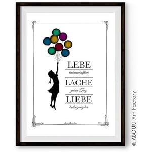 ABOUKI hochwertiger Kunstdruck - ungerahmt - 