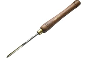 Faithfull HSS 8mm Spindle Gouge Full Length Woodturning Chisel
