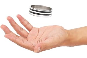 ZQION Anello Galleggiante Magico Trucchi magici Trucco Magico Invisibile Anelli del Mago Stage Illusion Mentalism Giocattoli magici