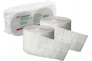 Zelletten Staubfreie Tupfer 12-lagig Cellulose Pads Zellstoff-Pads vorperforiert 100% fusselfrei geeignet für Zellettenspender Smartnail (2x500)
