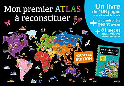 couverture de : Mon premier atlas &agrave; reconstituer