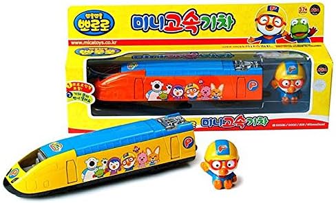 PororoTrain Pororo Mini High-Speed Train With Figure, Pull Back (Color Random)