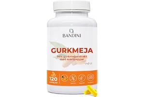 Bandini® Turmeric 120 kapslar för 4 månader