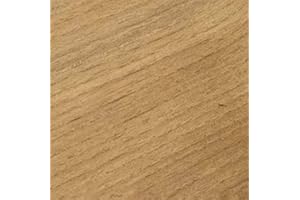 Aibote Natural Thailand Teak Wood Veneer Restoration Sheet(Overall Size:12"x98";Thickness:0.25mm)(Rift Cut) Wooden DIY Material
