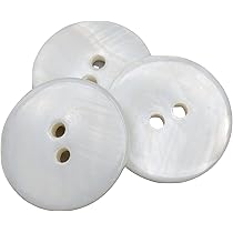 Bottoni In Conchiglia Naturale Madreperla - 50 Pezzi 20mm Per Cucito, Ecologici E Biodegradabili - Foto 6
