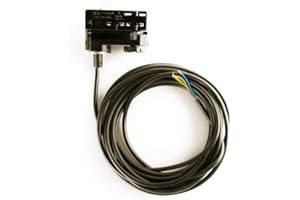 ‎CLE CARDAN LIGHT EUROPE CLE 3 Phasen Stromschienenadapter schwarz mit 5m Kabel und Endhülsen Staff Erco SLV Eutrac Hoffmeister Global Adapter